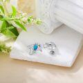 wholesale 925 Sterling Silver Hummingbird Hoop Earrings for Women - Hypoallergenic  Set-0-3