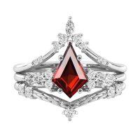 wholesale 925 Sterling Silver Amethyst Diamond Rings Wholesale With Intricate Design-Amethyst-Peridot-Garnet-London Blue Topaz