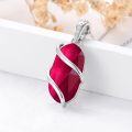 wholesale Sterling Silver Gemstone Dainty Pendant Necklace for Women Mom Gift-0-114