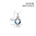 wholesale 925 Sterling Silver Unicorn Pendant Necklace Wholesale With Crystal-0-16