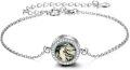 wholesale  Sterling Silver Sunflower Tree of Life Urn Bracelet for Ashes Cremation Keepsake -0-5
