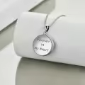 TOUPOP 925 Sterling Silver Rose Tree of Life Photo Locket Necklace-0-2