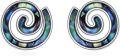 wholesale 925 Sterling Silver Spiral Shell Stud Earrings-0-0