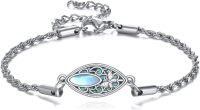 wholesale 925 Sterling Silver Abalone Shell Butterfly Filigree Bracelet for Women-butterfly