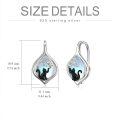 wholesale 925 Sterling Silver Earring With Enamel And Mother Of Pearl-0-4