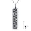 wholesale 925 Sterling Silver Celtic Knot Ashes Memorial Keepsake Pendant With Funnel And Pin-0-0