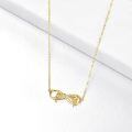 wholesale 14k Infinite Girl Necklace-0-5