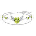 wholesale 925 Sterling Silver Angel Wing Bracelet with Cross Birthstone Guardian Angel Jewelry Gifts for Women-0-0