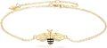 wholesale 14K Gold Honey Bee Bracelet with Cubic Zirconia Stones for Women's Fashion s-0-0