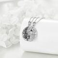 wholesale 925 Sterling Silver Yin Yang Pendant Set With Tree Of Life Design-0-2