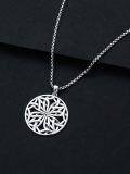 wholesale Celtic Cross Necklace For Men Women 925 Sterling Silver Celtic Knot Necklace For Fathers Day Anniversary Christmas Thanksgiving Birthday Gifts For Him -0-4
