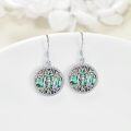 wholesale Sterling Silver Crystal Sister Earrings Birthday Gift for Sisters-0-43