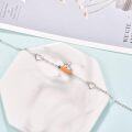 wholesale 925 Sterling Silver Rabbit Carrot Bracelet for Women Daughter Her Adjustable s-0-1