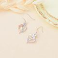 TOUPOP 925 Sterling Silver Rose Heart Butterfly Earrings Jewelry Gifts-0-4
