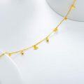 wholesale 18K Gold Shell Charm Ankle Anklet for Women - Adjustable Size s-0-2