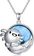 wholesale 925 Sterling Silver Seal and Shell Pendant Necklaces for Women Girls s-0-0
