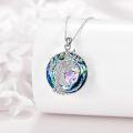 wholesale Sterling Silver Crystal Tree of Life Pendant Necklace for Women-0-4