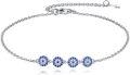 wholesale 925 Sterling Silver Blue Evil Eye Bracelet - Greek Turkish Protection s for Women-0-0