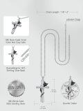wholesale TOUPOP Cat Cross Urn Necklaces For Ashes S925 Sterling Silver Butterfly Cremation Jewelry Memorial Keepsake Jewelry With Funnel Filler For Women Men -0-5