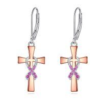 wholesale  Sterling Silver Gemstone Dangle Earrings for Women Jewelry Gifts ( chars)-Breast