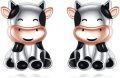 wholesale 925 Sterling Silver Cow Stud Earrings for Women's-0-0