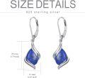 wholesale 925 Sterling Silver Black Onyx Tear Drop Dangle Earrings for Women Fine s-0-11