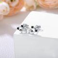 wholesale 925 Sterling Silver Cute Koala Animal Stud Earrings for Women Mothers Day Gift-0-1