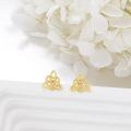wholesale 14k Gold Celtic Trinity Knot Stud Earrings For Women-0-4