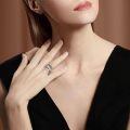 wholesale Sterling Silver & Gold Mountain Spoon Ring Vintage Nature-Inspired Adjustable Thumb Ring for Women-0-4