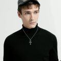 wholesale 925 Sterling Silver Ankh Cross Pendant Necklace  - Ancient Egypt Symbol Charm Jewelry for Men Women Gifts-0-2
