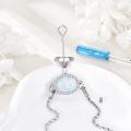 wholesale 925 Sterling Silver Opal Charm Bracelet Wholesale With Crystal Halo And Tools-0-1