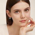 wholesale 925 Sterling Silver Hummingbird Hoop Earrings for Women Hypoallergenic s for Sensitive Ears-0-3