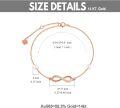 wholesale 14K Gold Infinity Charm Bracelet with Pearls and Cubic Zirconia for Women's Gifts-0-18