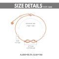 wholesale 14K Gold Infinity Charm Bracelet with Pearls and Cubic Zirconia for Women's Gifts-0-18