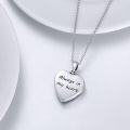 wholesale 925 Sterling Silver Blue Crystal Heart Locket Necklace for Women - Always in My Heart-0-24