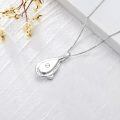 TOUPOP Sterling Silver Crystal Pendant Necklace Birthday Christmas Gifts For Women-0-4