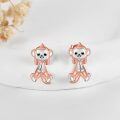 wholesale 925 Sterling Silver Cute Monkey Charm-0-4