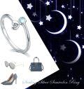 wholesale 925 Sterling Silver Opal Moonstone Adjustable Semicolon Ring-0-5