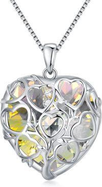 wholesale TOUPOP Birthstone Necklace Tree Of Life Necklace Pendant -undefined