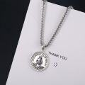 wholesale 925 Sterling Silver St. Florian Prayer for Us Medal Necklace Pendant Charm -0-2