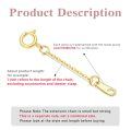 wholesale 10k Gold Extension Chain With Lobster Clasp-0-2