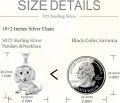 wholesale 925 Sterling Silver Dachshund Dog Pendant Necklace for Women-0-3