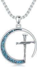 wholesale 925 Sterling Silver Turquoise Hammerhead Pendant Necklaces for Men 24+2 Chain-0-0