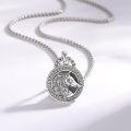 wholesale 925 Sterling Silver Horse Head Pendant Necklaces for Men & Women s-0-1