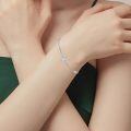 wholesale 925 Sterling Silver Tear Drop Blue Moonstone Bracelet-0-2