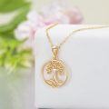 wholesale 14K Gold Tree Of Life Pendant Necklace For Women Fine s-0-1