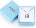 wholesale 925 Sterling Silver Yin Yang Koi Fish Couple Necklaces Set-0-6