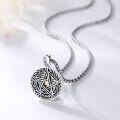wholesale 925 Sterling Silver Abalone Shell Pentacle Pendant with Celtic Knot Design for Women and Men - Pagan Jewelry-0-5