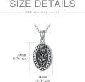 wholesale  Sterling Silver 12 Month Birth Flower Photo Locket Necklace Jewelry Gift -0-16
