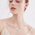 wholesale 925 Sterling Silver Pendant Necklace God Is Greater Than Highs And Lows Abalone Shell-0-4